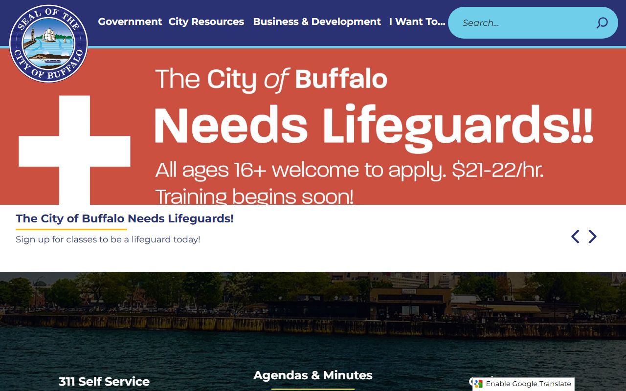 City of Buffalo official website