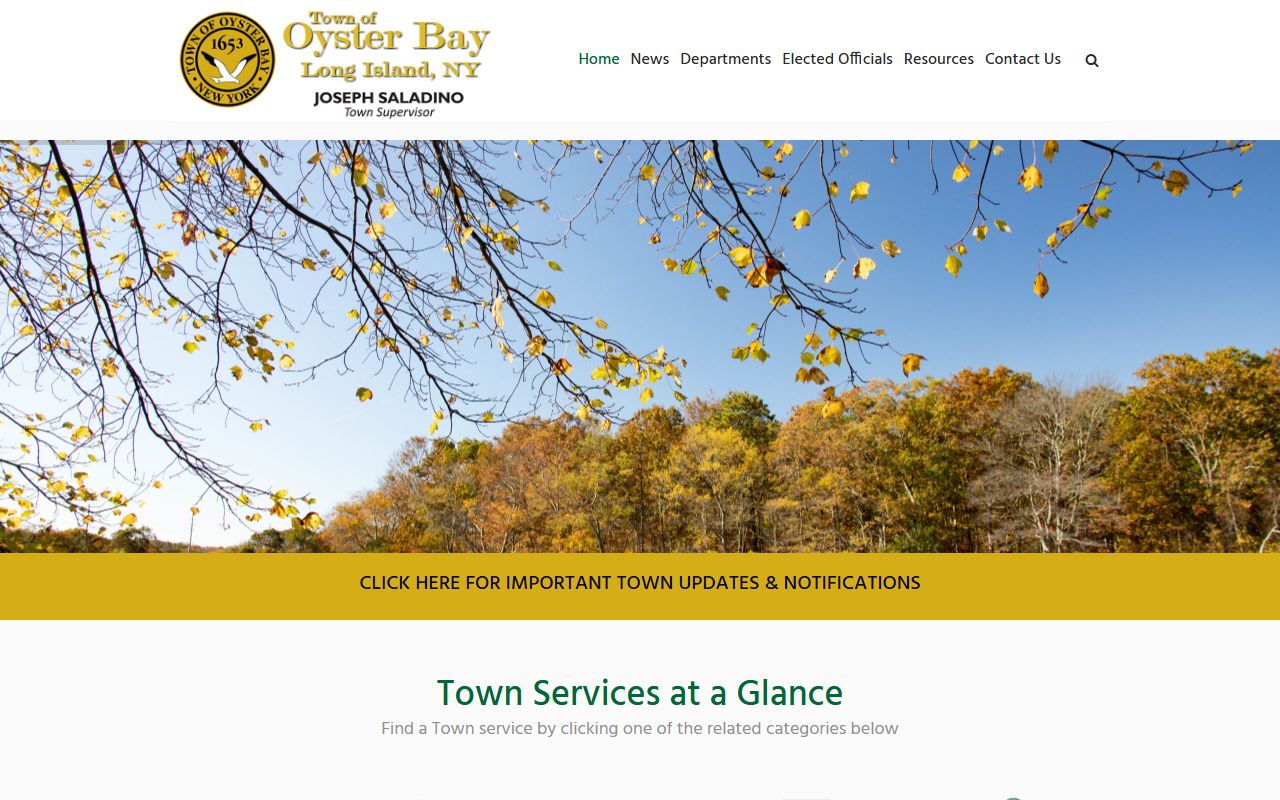 Town of Oyster Bay official website